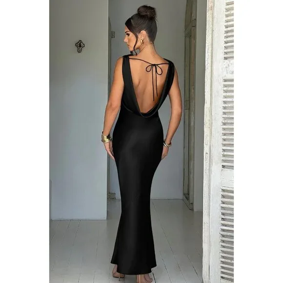 sachin and babi light blue dress Black Tie Wedding Guest Dresses main image 1